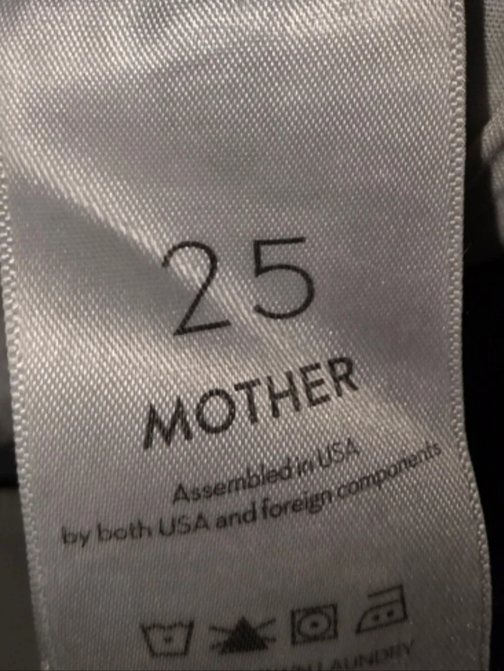 Mother The Scrapper Ankle High Rise Jeans Women’s Sz 25